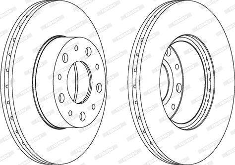 Ferodo DDF1170 - Kočioni disk www.molydon.hr