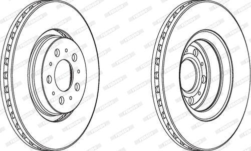 Ferodo DDF1898C-1 - Kočioni disk www.molydon.hr