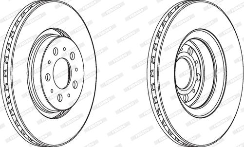 Ferodo DDF1898 - Kočioni disk www.molydon.hr