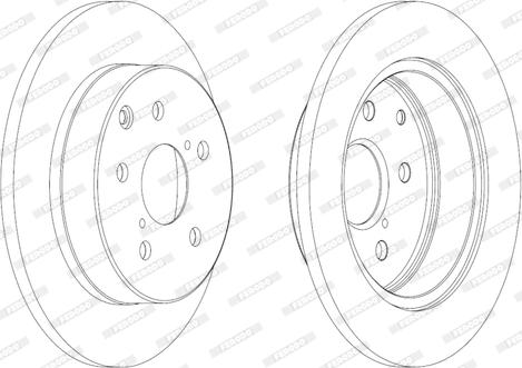 Ferodo DDF1846 - Kočioni disk www.molydon.hr