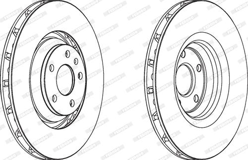 Ferodo DDF1847C-1 - Kočioni disk www.molydon.hr