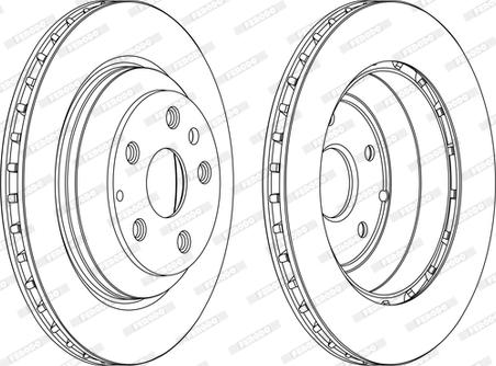 Ferodo DDF1855C-1-D - Kočioni disk www.molydon.hr