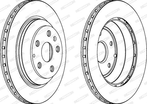 Ferodo DDF1855C-1 - Kočioni disk www.molydon.hr