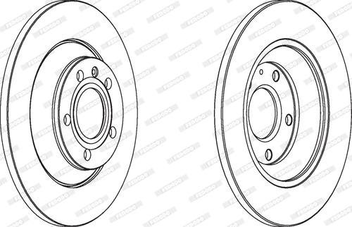 Ferodo DDF1850C - Kočioni disk www.molydon.hr