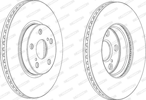 Ferodo DDF1865C - Kočioni disk www.molydon.hr