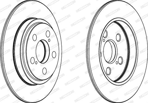 Ferodo DDF1866 - Kočioni disk www.molydon.hr