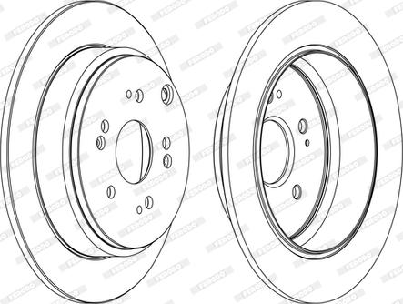 Ferodo DDF1860C - Kočioni disk www.molydon.hr