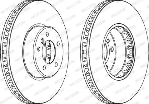 Ferodo DDF1867C - Kočioni disk www.molydon.hr