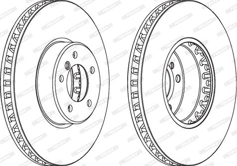 Ferodo DDF1867 - Kočioni disk www.molydon.hr