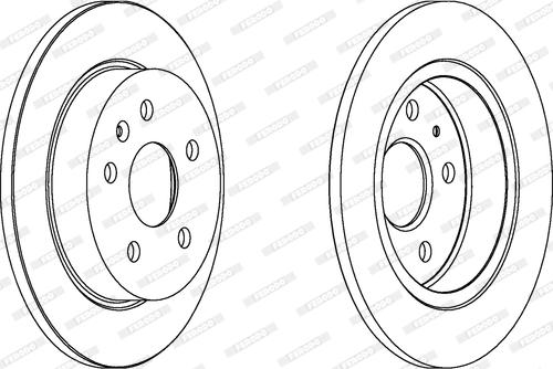 Ferodo DDF1804C - Kočioni disk www.molydon.hr