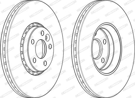 Ferodo DDF1801C-1-D - Kočioni disk www.molydon.hr