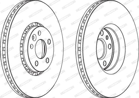 Ferodo DDF1801C - Kočioni disk www.molydon.hr