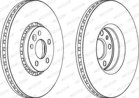 Ferodo DDF180-1 - Kočioni disk www.molydon.hr