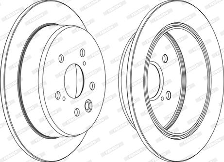 Ferodo DDF1815C-D - Kočioni disk www.molydon.hr