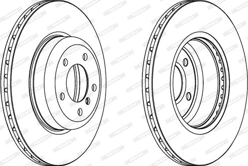 Ferodo DDF1811C-1 - Kočioni disk www.molydon.hr