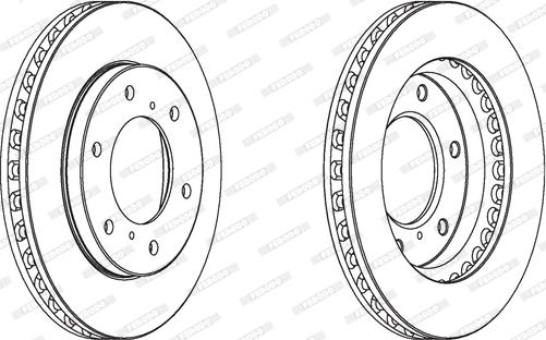 Ferodo DDF1818 - Kočioni disk www.molydon.hr