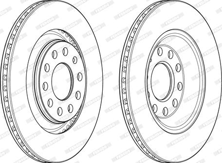 Ferodo DDF1889 - Kočioni disk www.molydon.hr