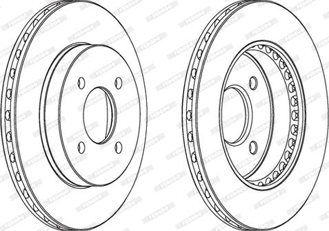 Ferodo DDF1885 - Kočioni disk www.molydon.hr