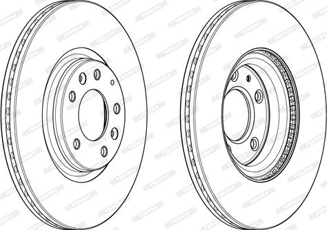 Ferodo DDF1880C - Kočioni disk www.molydon.hr