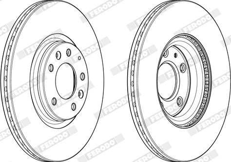 Ferodo DDF1880X - Kočioni disk www.molydon.hr