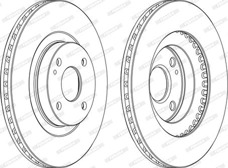 Ferodo DDF1839C - Kočioni disk www.molydon.hr