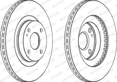 Ferodo DDF1839 - Kočioni disk www.molydon.hr