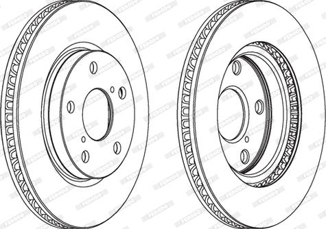 Ferodo DDF1838 - Kočioni disk www.molydon.hr