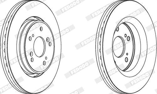 Ferodo DDF1820X - Kočioni disk www.molydon.hr