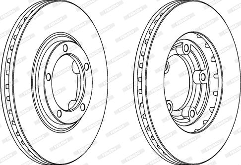 Ferodo DDF1822 - Kočioni disk www.molydon.hr