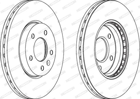 Ferodo DDF1870C - Kočioni disk www.molydon.hr