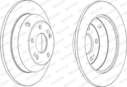 Ferodo DDF1873C - Kočioni disk www.molydon.hr