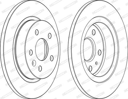 Ferodo DDF1872P-D - Kočioni disk www.molydon.hr