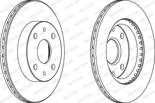 Ferodo DDF1394C - Kočioni disk www.molydon.hr