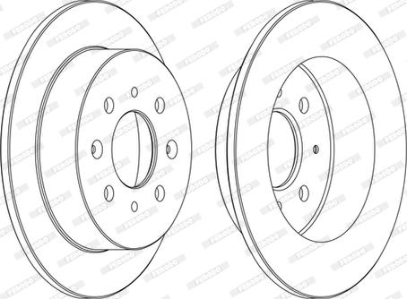 Ferodo DDF1358C - Kočioni disk www.molydon.hr