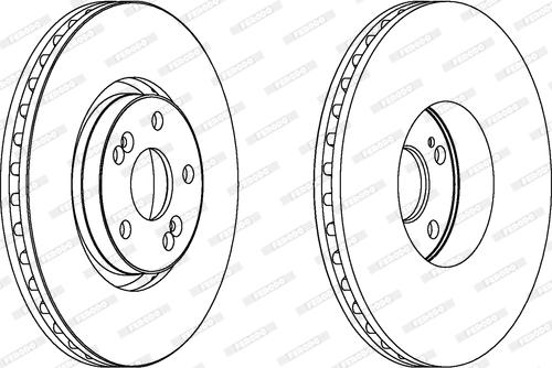 Ferodo DDF1368 - Kočioni disk www.molydon.hr