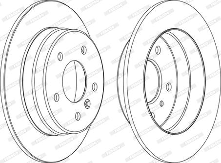 Ferodo DDF1362C-1-D - Kočioni disk www.molydon.hr