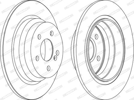 Ferodo DDF1308C-1-D - Kočioni disk www.molydon.hr