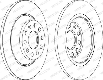 Ferodo DDF1307C-D - Kočioni disk www.molydon.hr