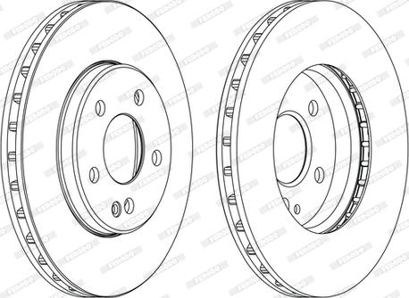 Ferodo DDF1316C-D - Kočioni disk www.molydon.hr