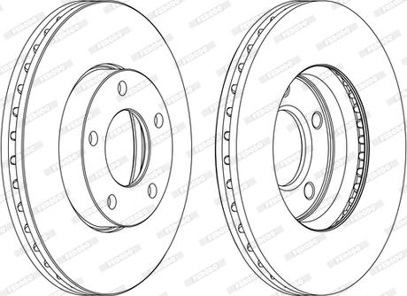 Ferodo DDF1311C-1-D - Kočioni disk www.molydon.hr