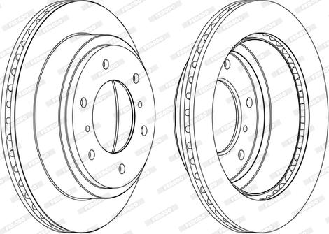 Ferodo DDF1385C-D - Kočioni disk www.molydon.hr