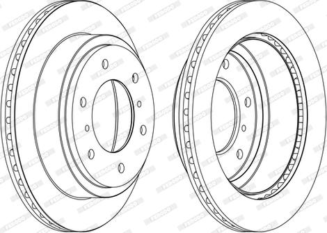 Ferodo DDF1385C - Kočioni disk www.molydon.hr