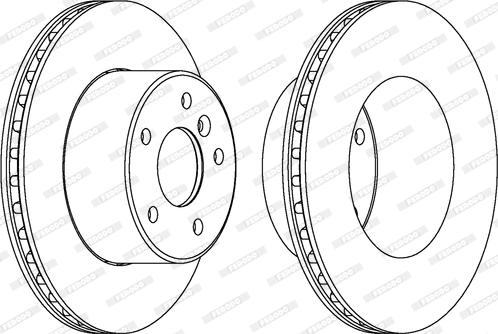 Ferodo DDF1379 - Kočioni disk www.molydon.hr