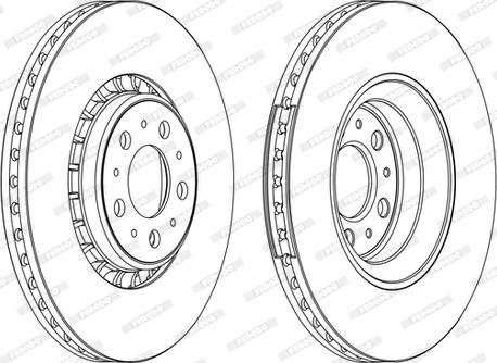 Ferodo DDF1371C-1-D - Kočioni disk www.molydon.hr