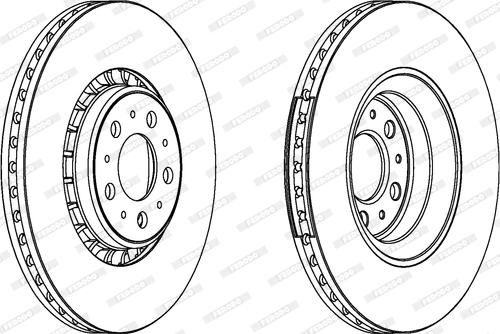 Ferodo DDF1371C-1 - Kočioni disk www.molydon.hr