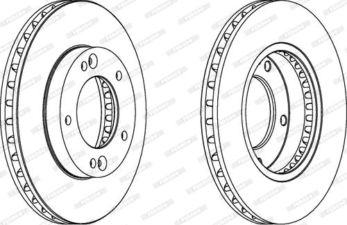 Ferodo DDF1290C - Kočioni disk www.molydon.hr