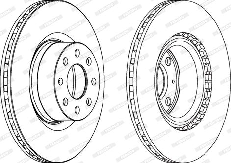 Ferodo DDF1298C - Kočioni disk www.molydon.hr