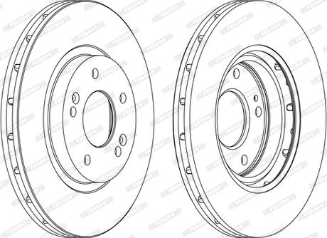 Ferodo DDF1292C - Kočioni disk www.molydon.hr