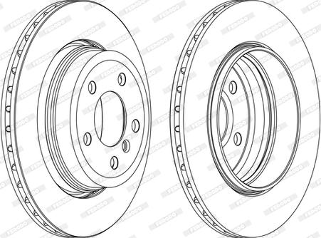 Ferodo DDF1297C-1-D - Kočioni disk www.molydon.hr