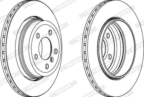 Ferodo DDF1297X - Kočioni disk www.molydon.hr